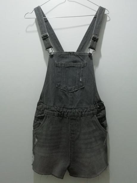 Sivé rifľové kraťasy na traky kiabi, 152