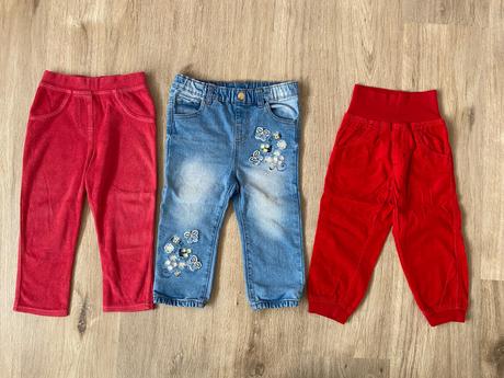 Nohavice, rifle veľkosť 86, lupilu,86