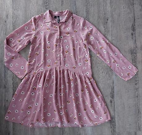 Ružové košeľové šaty, bonprix,38