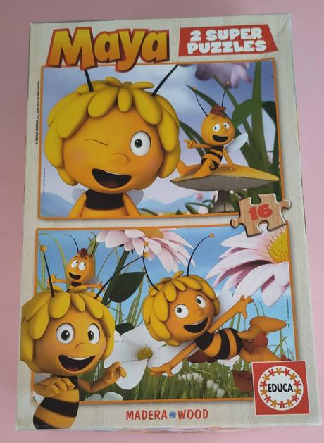 Puzzle včielka maja 2 ks, 16ks, 
