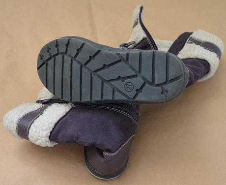 Kožené čižmičky s kožušinou, bobbi shoes,27