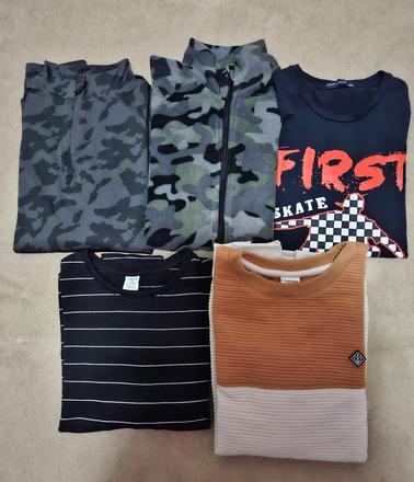 Balík oblečenia, 158–170