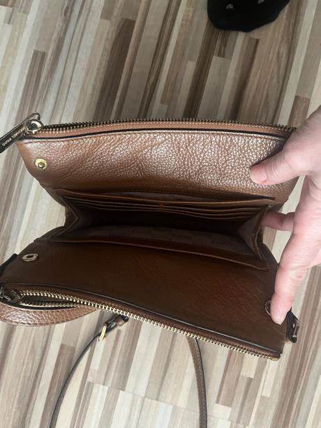 Michael kors crossbody hnedá, michael kors