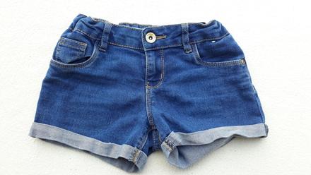 Riflove sortky, denim,116