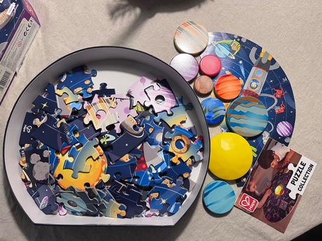 Solar system puzzle vesmír, 