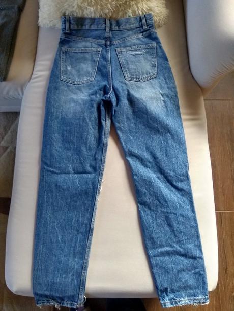 Dámske rifle moms fit, fishbone,s