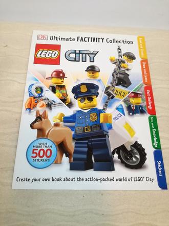 Dk ultimate factivity lego city + stickers nsp21, 