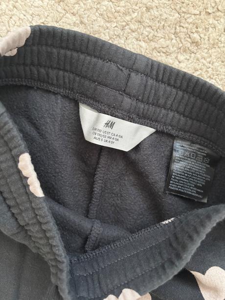 Nohavice s cesanym vnútrom h&m, h&m,110