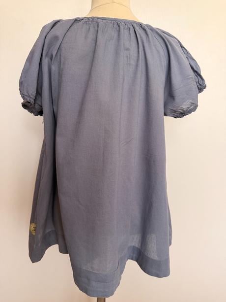 Pompdelux dievčenská bavlnená blúzka s volánikom, pompdelux,134
