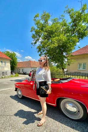 Košeľa / blúzka na viazanie, m