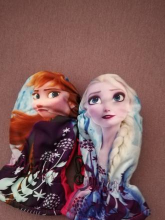 Dievčenské zimné rukavice frozen, 104