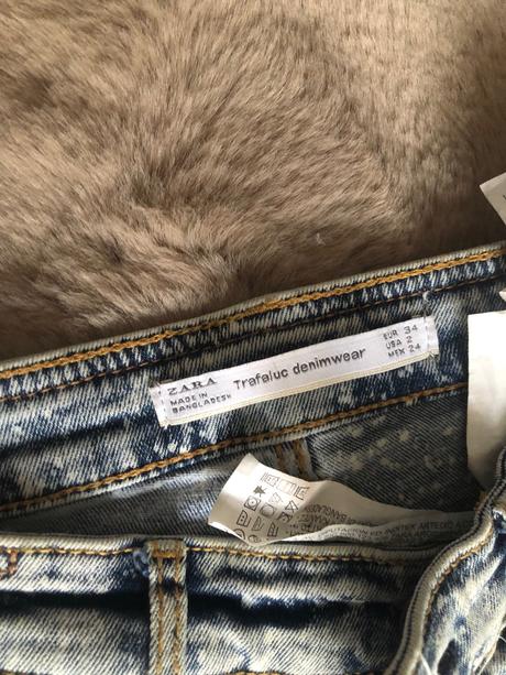 Zara jeansy 34/36, zara,xs