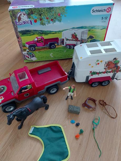 Schleich horse club - preprava koni, 