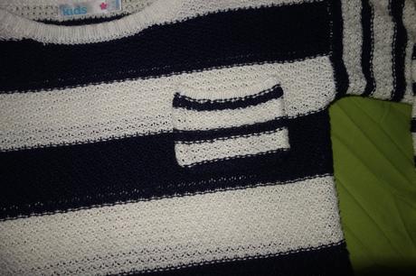 Pruzkovany pulovrik m&co., m&co,128