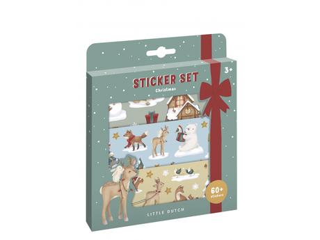Little dutch sada so samolepkami vianoce,