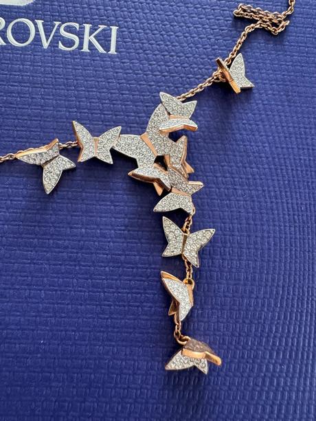 Swarovski - set s motýľmi, swarovski