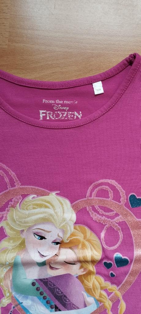 Tričko frozen, 122-128, c&a,128