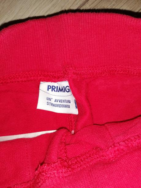 Tepláčky primigi, tričko benetton, 80