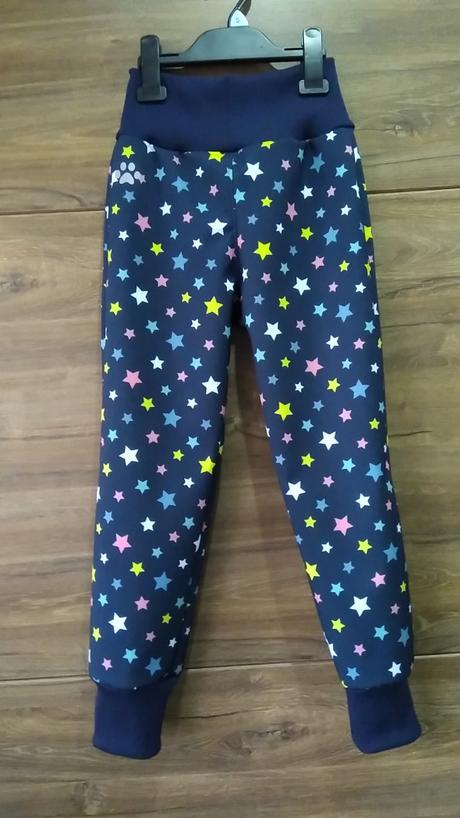 Zimné softshellky kombin.s reflexnym prvkom, 74 - 164