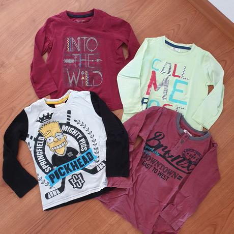 4x tricko 104/110 cena spolu, 104