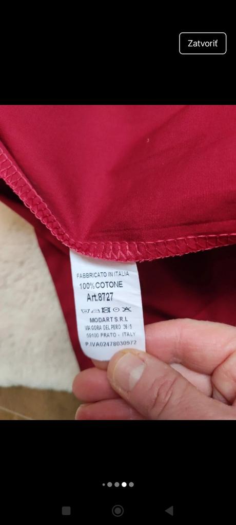 Dámska predĺžená košeľa, 