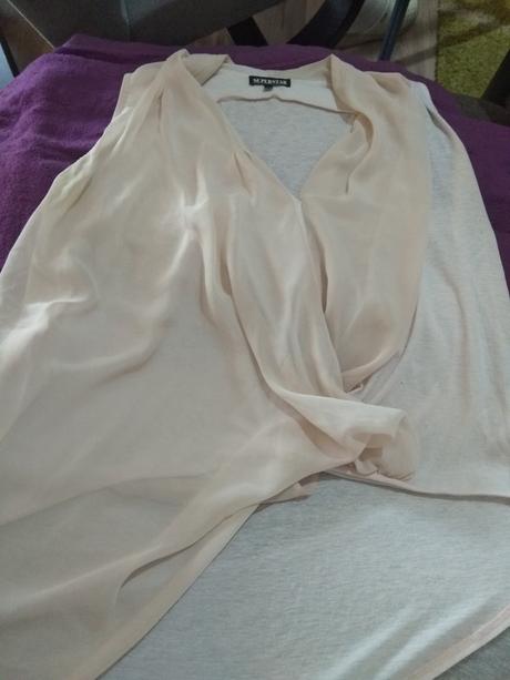 Asimetricke elegantné tričko, xl