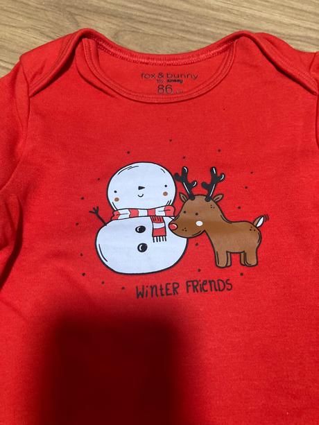 Vianočné body, fox & bunny,86