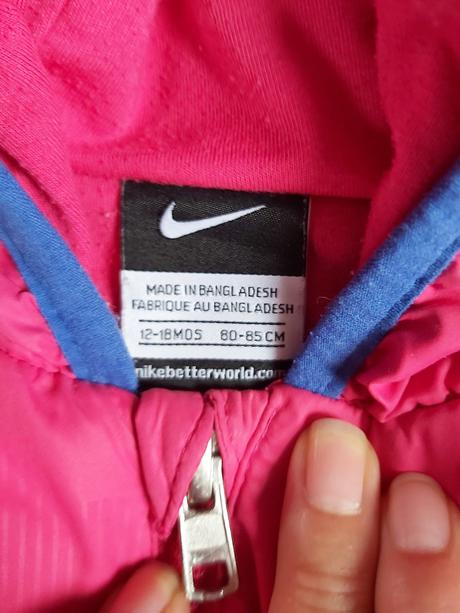 Zimna bunda nike vel.12-18mes., nike,86