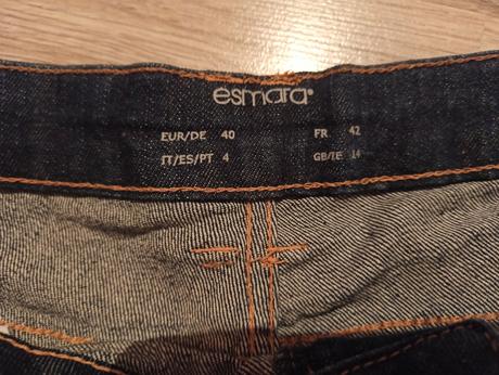 Riflové šortky, esmara,40