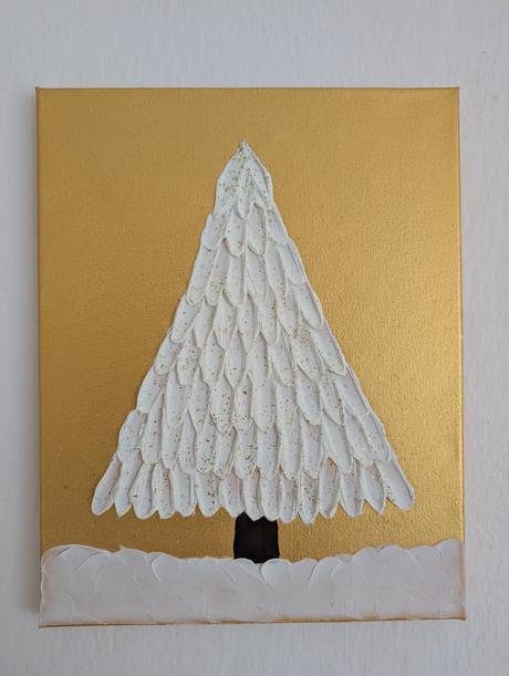 Maľované vianočné obrazy 24x30cm,