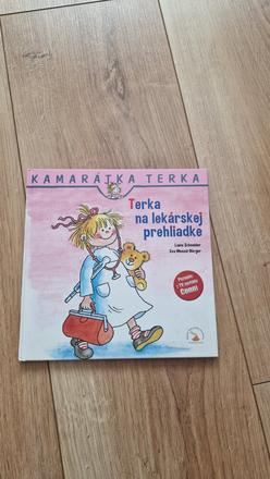 Knižka terka na lekárskej prehliadke., 