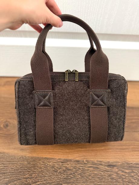 Vlnená kabelka od talianskej značky bonfanti, 