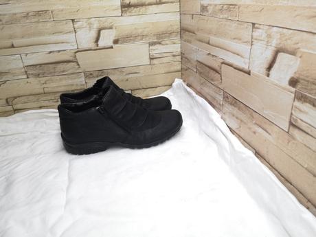 Rieker 38 - dámske zateplené čierne topánky, rieker,38