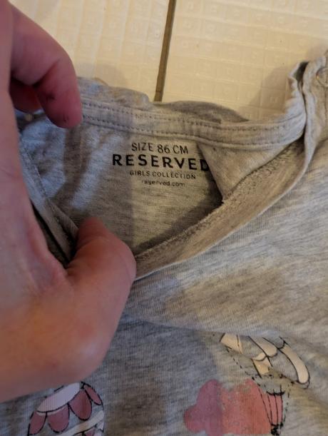 Set tričiek s dlhým rukávom a ponožiek s pančuškam, 86