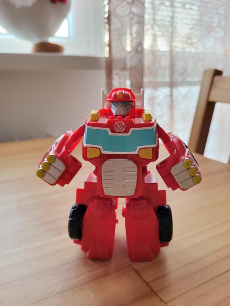 Hasičské auto transformens 2v1, 