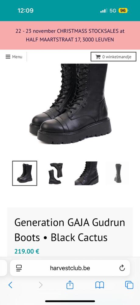 Vegánske čižmy gaja, 40