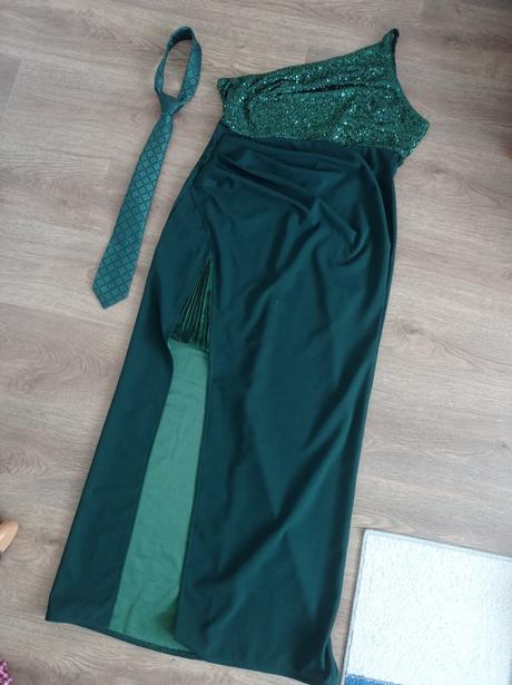 Spolocenske saty na jedno rameno, xl