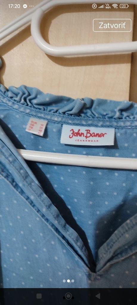 Riflova blúzka, bonprix,xl