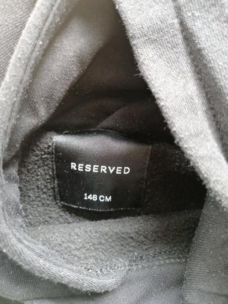 Čierna mikina, velkost 146, reserved,146
