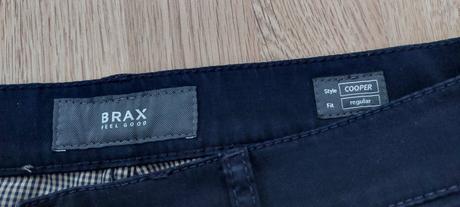 Pánske tmavomodré nohavice brax 34/30, 34