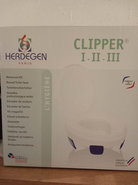 Sedák na wc clipper, 