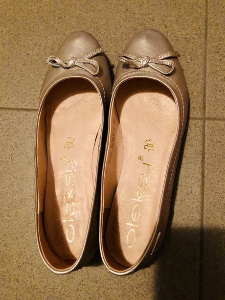 Baleríny, bronzové topánky, 38