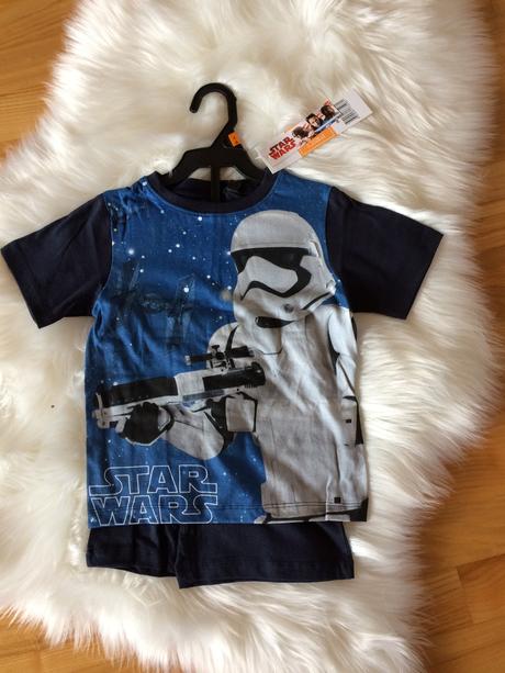 Chlapčenské letné pyžamo star wars - 3 farby., disney,104 / 116