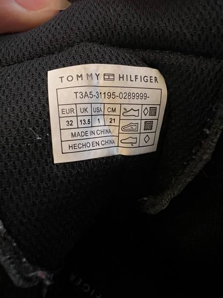Čižmy, tommy hilfiger,32