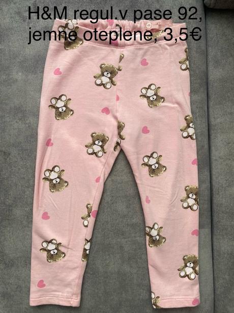 Balík nohavíc veľ.92 na chudú postavu 6ks, 86–98