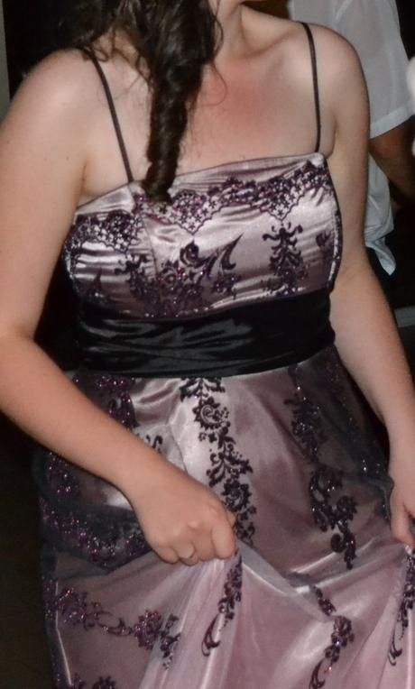 Dlhé spoločenské šaty, veľkosť 42, m