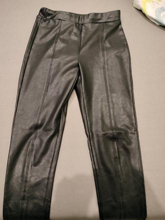 Kožené legíny, zara,164