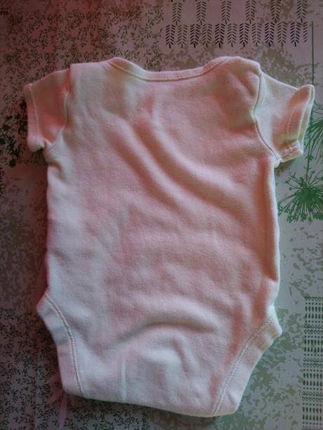 Žlté body so srdiečkom, m, 0-3 mes. 56-62 cm, 62