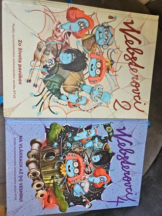 Knihy websterovci obe 16eur, 