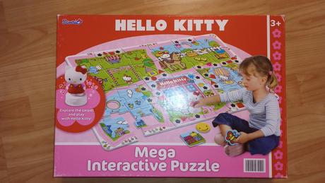 Veľké puzzle hello kitty, 